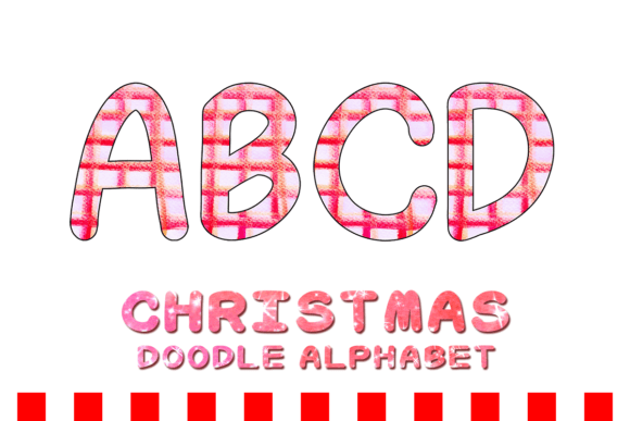 Christmas Doodle Alphabet Letter 134: A Crafter's Review of Festive Illustrations