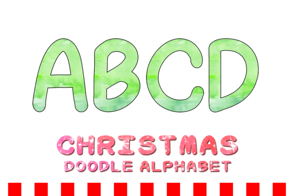 Christmas Doodle Alphabet Letter 149 Review for Illustrations