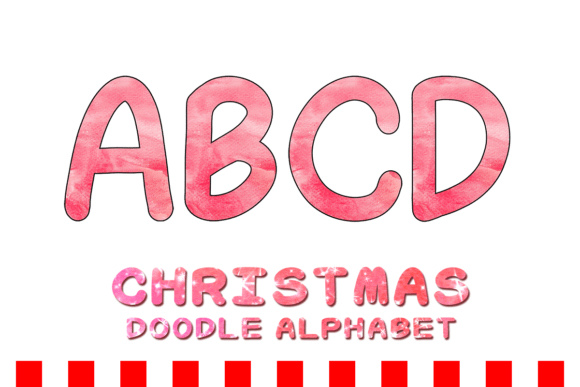 Christmas Doodle Alphabet Letter 153 Review