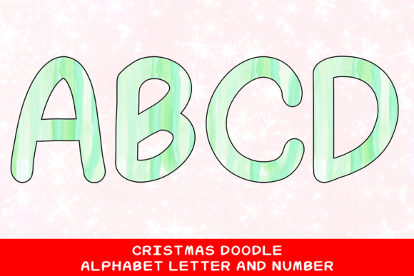 Christmas Doodle Alphabet Letter 65: A Designer's Review of Seasonal Illustrations