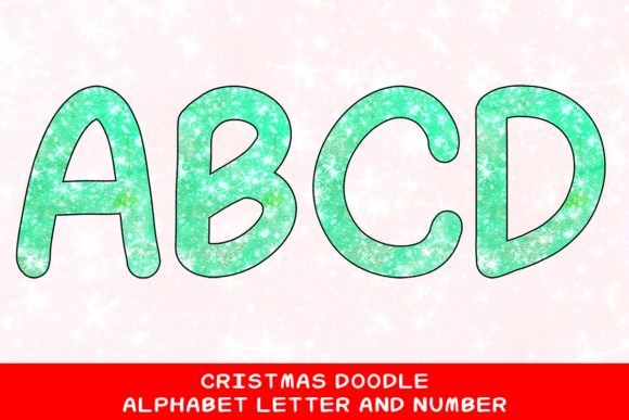 Christmas Doodle Alphabet Letter 73 Review for Illustrations