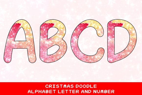 Christmas Doodle Alphabet Letter 87: A Crafter's Review of Festive Illustrations