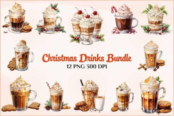 Christmas Drink Sublimation: A Designer's Review of Festive Illustrations