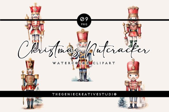 Christmas Nutcracker PNG Clipart for Seasonal Illustrations