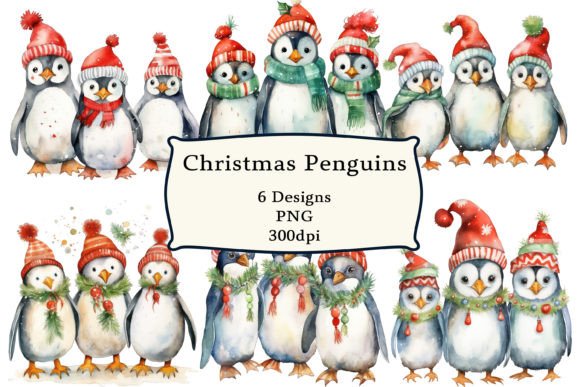 Christmas Penguins Clipart Sublimation: A Review for Illustrations Sellers