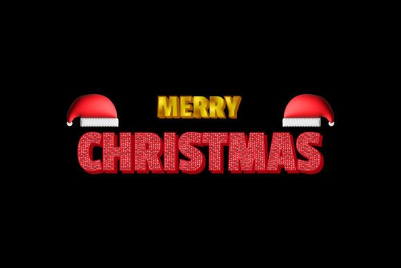 Merry Christmas Text Graphic Design Isol: A Designer's Review of Seasonal Illustrations