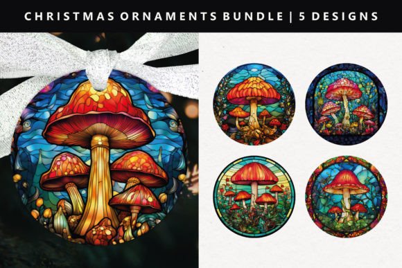 Mushroom Christmas Ornament Design Review